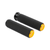 Knurled Grips TBW, Gold Grips Arlen Ness