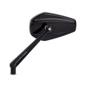 Left Mini Stocker Forged Mirror, Black Mirrors Arlen Ness
