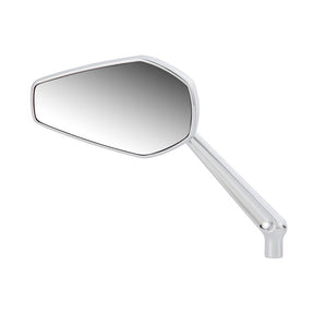 Left Mini Stocker Forged Mirror, Chrome Mirrors Arlen Ness