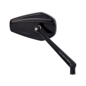 Right Mini Stocker Forged Mirror, Black Mirrors Arlen Ness