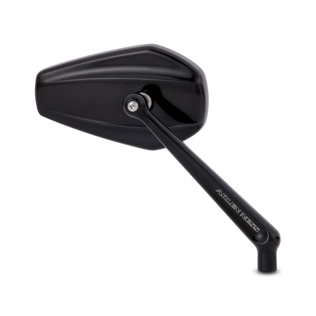 Right Mini Stocker Forged Mirror, Black Mirrors Arlen Ness