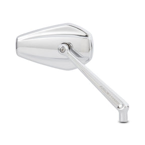 Right Mini Stocker Forged Mirror, Chrome Mirrors Arlen Ness