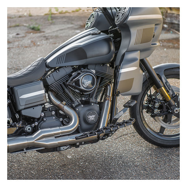 Arlen Ness Air Clr Tear Flt Black Air Cleaner Arlen Ness