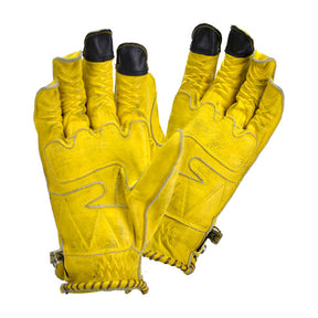 By City Second Skin gloves yellow GLOVES By City