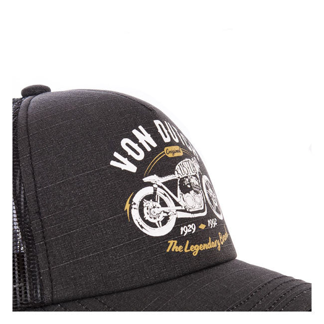 Von Dutch Trucker cap Crew9 black CAPS Von Dutch
