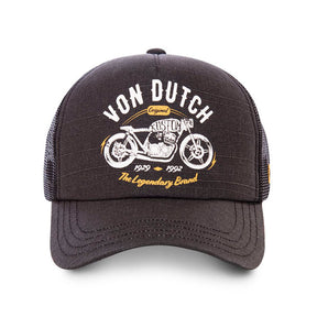 Von Dutch Trucker cap Crew9 black CAPS Von Dutch