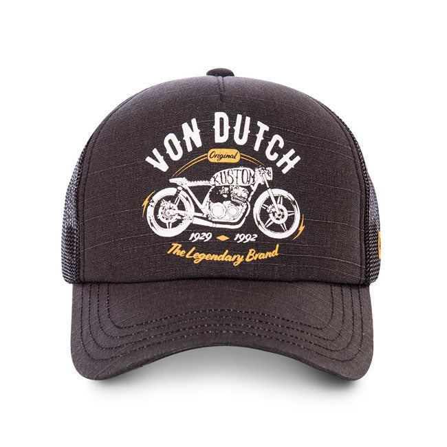 Von Dutch Trucker cap Crew9 black CAPS Von Dutch