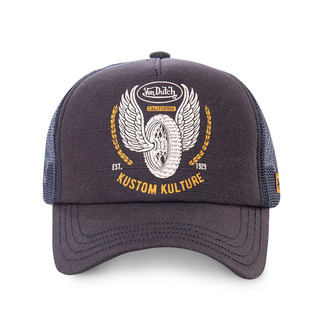 Von Dutch Trucker cap Crew10 blue CAPS Von Dutch