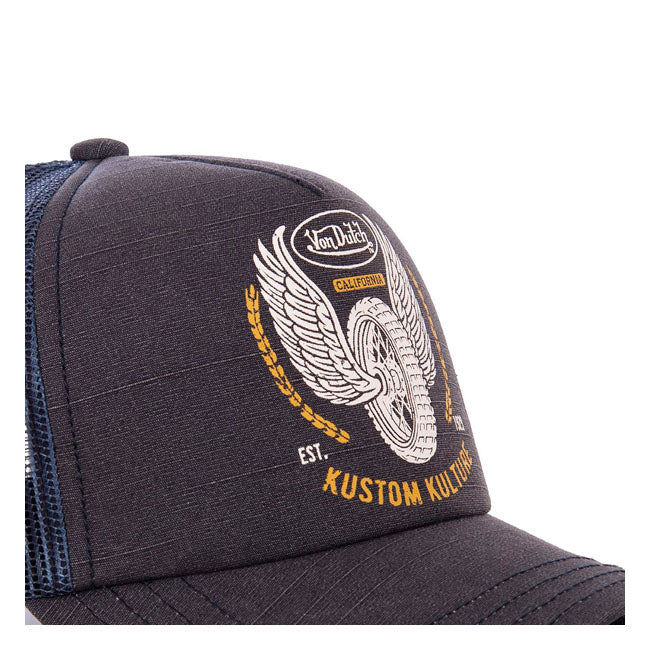 Von Dutch Trucker cap Crew10 blue CAPS Von Dutch