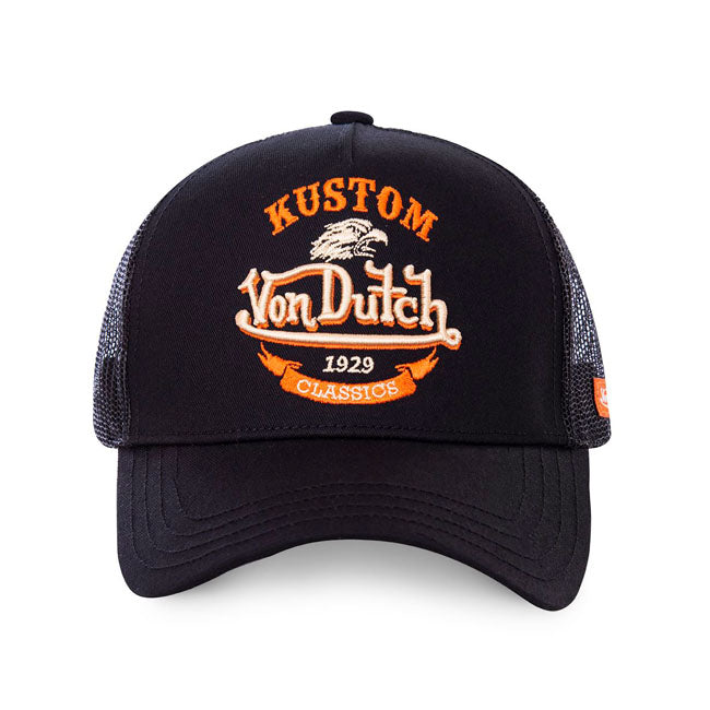 Von Dutch Trucker cap Eagle black CAPS Von Dutch