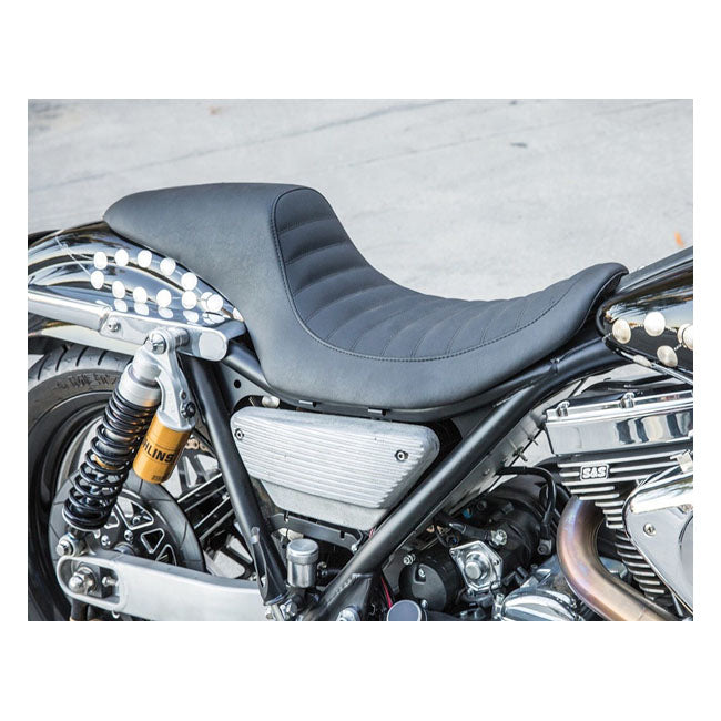 Roland Sands Design, 2-up Traction seat. Black SEATS Roland Sands Design