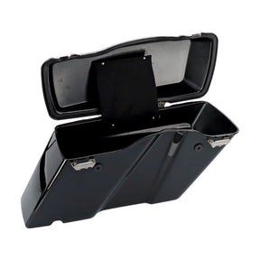 Standard Saddlebag Set. Black Saddlebags Mcs