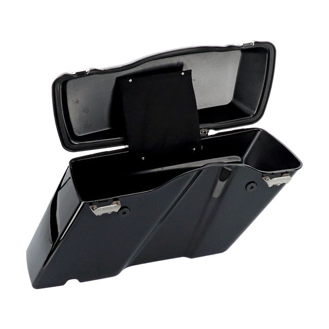 Standard Saddlebag Set. Black Saddlebags Mcs