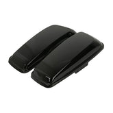 Saddlebag Lid Set. Black Saddlebags Lids Mcs