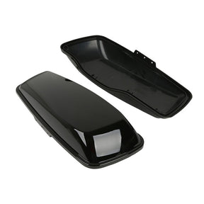 Saddlebag Lid Set. Black Saddlebags Lids Mcs