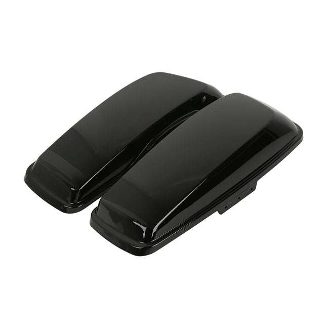 Saddlebag Lid Set. Black Saddlebags Lids Mcs