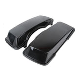 Saddlebag Lid Set. Black Saddlebags Lids Mcs