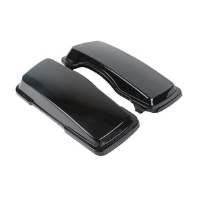 Saddlebag Lid Set. Black Saddlebags Lids Mcs
