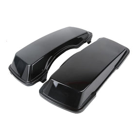Saddlebag Lid Set. Black Saddlebags Lids Mcs