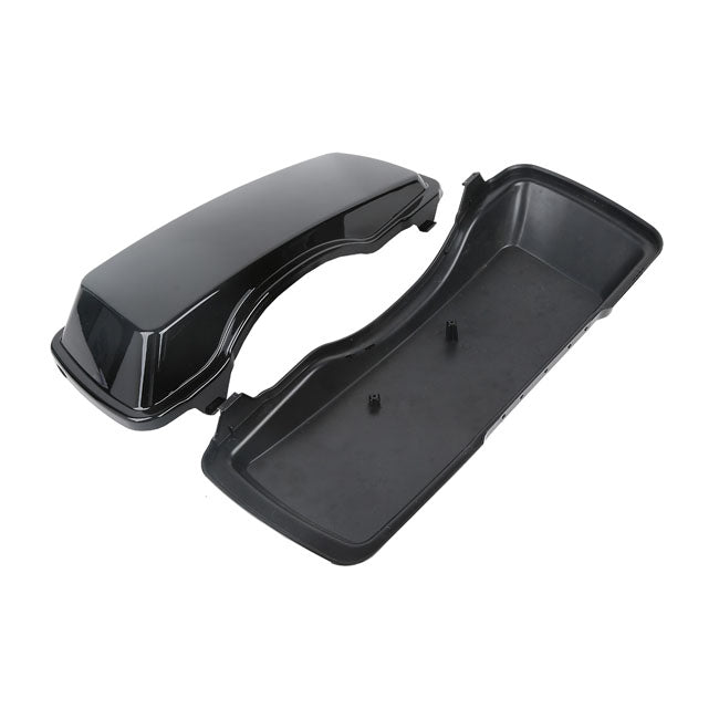 Saddlebag Lid Set. Black Saddlebags Lids Mcs