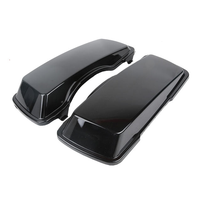 Saddlebag Lid Set. Black Saddlebags Lids Mcs