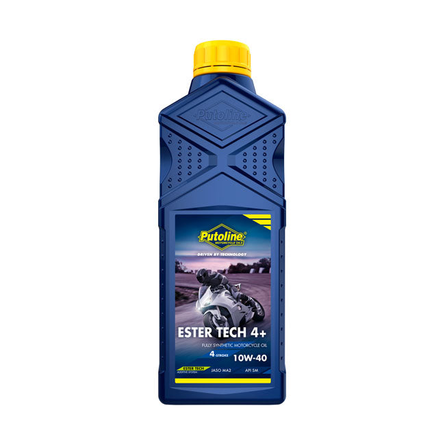 Putoline, Ester Tech 4+ 10 W 40 Motor Oil. 1 Liter Oils Putoline