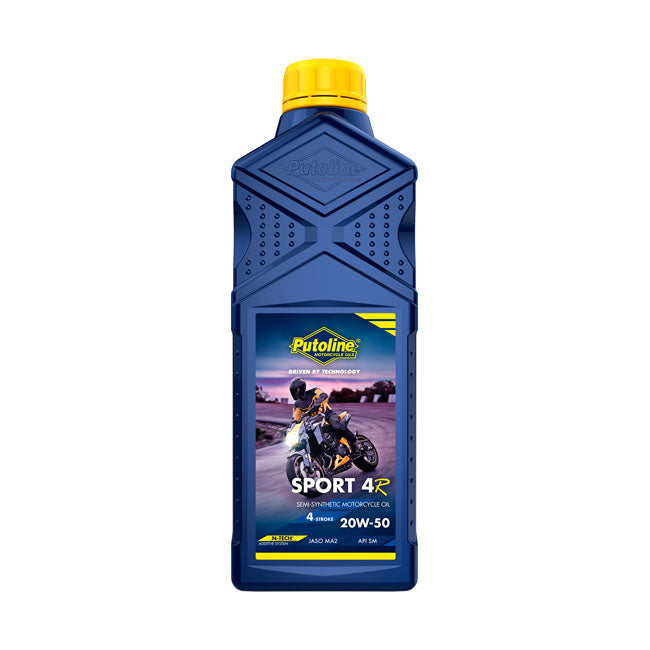 Putoline, Sport 4 R 20 W 50 Motor Oil. 1 Liter Oils Putoline