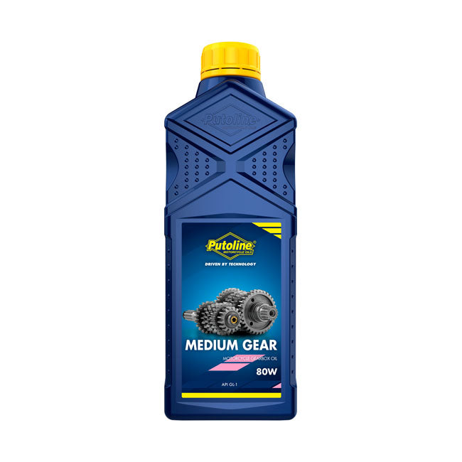 Putoline, 80 W Medium Gear Transmission Oil. 1 Liter Oils Putoline