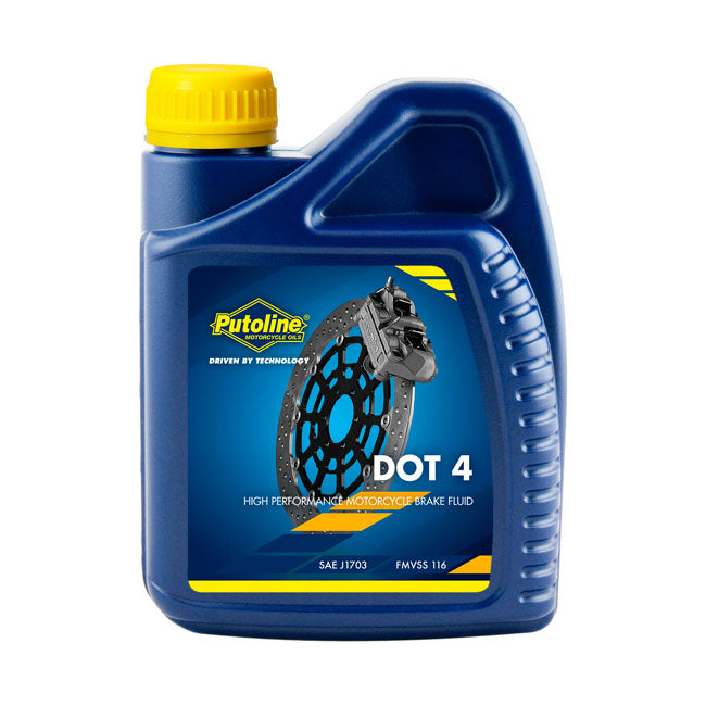 Putoline, Brake Fluid Dot 4. 500cc Brake Fluids Putoline