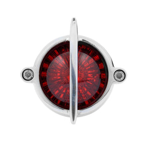 Motone, Cuda Taillight. Polished, No Bracket. Ece Taillights Kits Motone