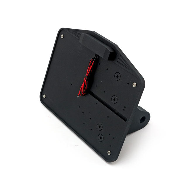 Cpv, Dyna Shock Mount License Plate Bracket Kit Eu. Black License Plate Brackets Cpv