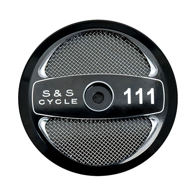 S&S Cycle Cover Ac Stlth 111 Blk Air Cleaner Cover S&S Cycle