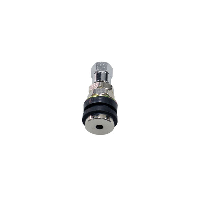 Screw In Tubeless Valve Stem. Chrome Hex Cap Tire Valve Stems And Caps Mcs