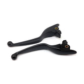 Handlebar Lever Kit, Wide Blade, Black Handlebar Lever Sets Mcs