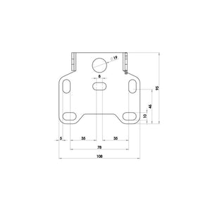 Zieger, under fender license plate bracket kit. Pro4 LICENSE PLATE BRACKETS Zieger