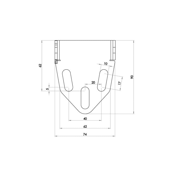 Zieger, under fender license plate bracket kit. Pro5 LICENSE PLATE BRACKETS Zieger