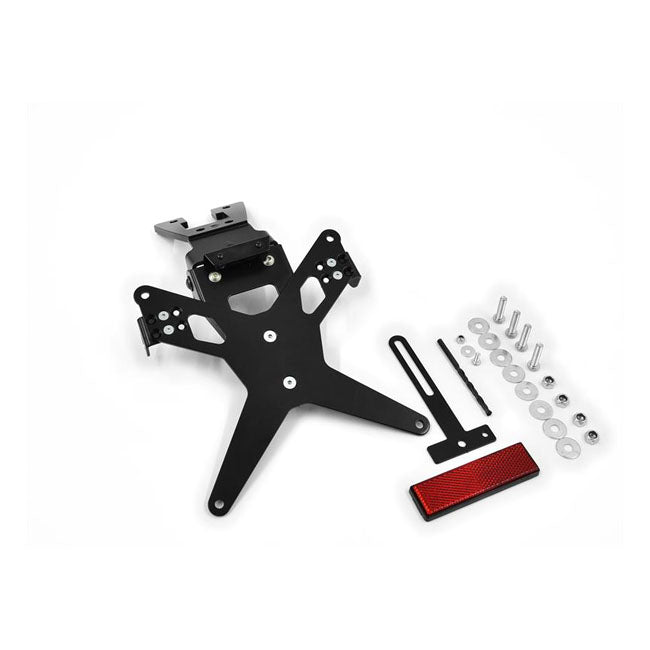 Zieger License plate bracket X-Line black LICENSE PLATE BRACKETS Zieger