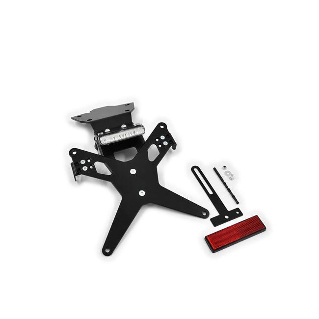 Zieger License plate bracket X-Line black LICENSE PLATE BRACKETS Zieger