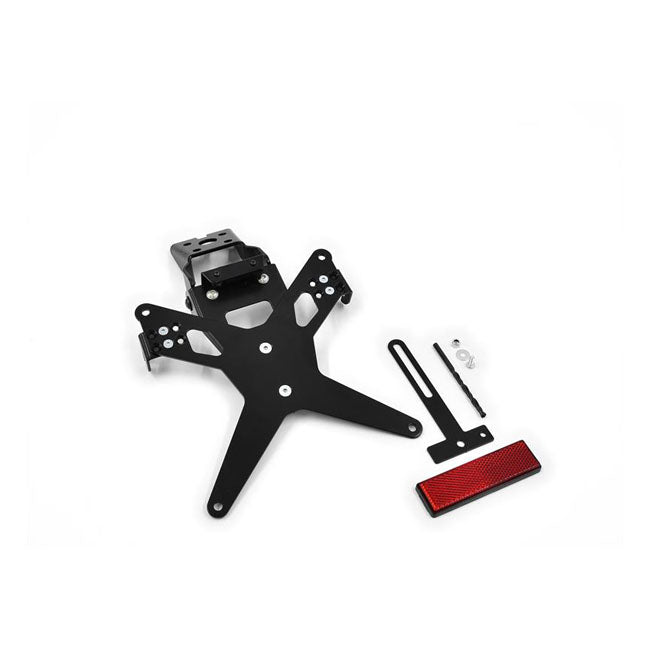 Zieger License plate bracket X-Line black LICENSE PLATE BRACKETS Zieger