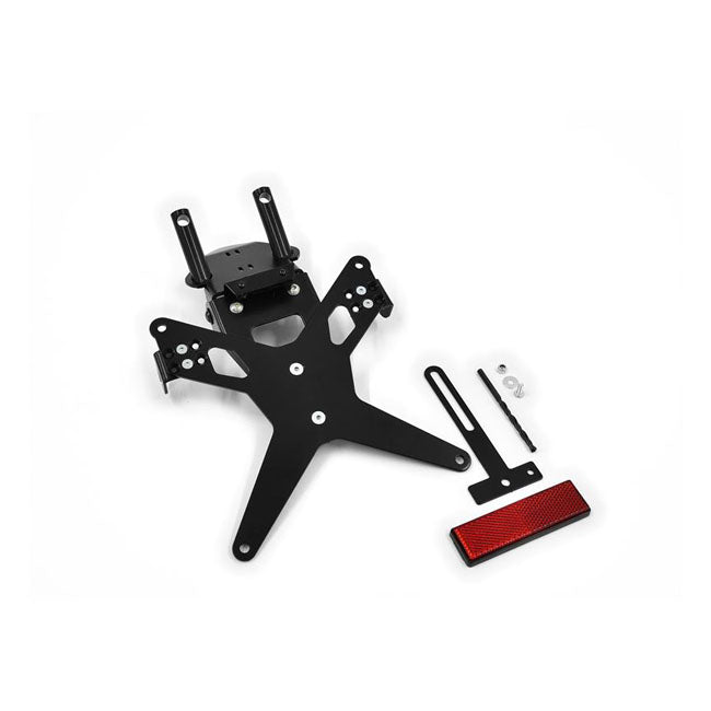 Zieger License plate bracket X-Line black LICENSE PLATE BRACKETS Zieger