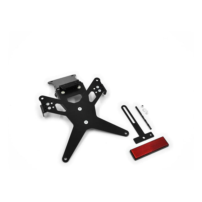 Zieger License plate bracket X-Line black LICENSE PLATE BRACKETS Zieger