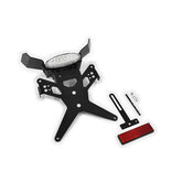 Zieger License plate bracket X-Line black LICENSE PLATE BRACKETS Zieger