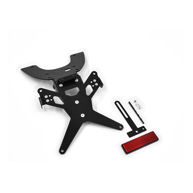 Zieger License plate bracket X-Line black LICENSE PLATE BRACKETS Zieger