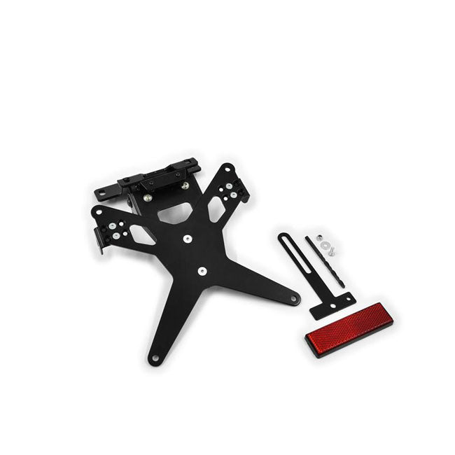 Zieger License plate bracket X-Line black LICENSE PLATE BRACKETS Zieger