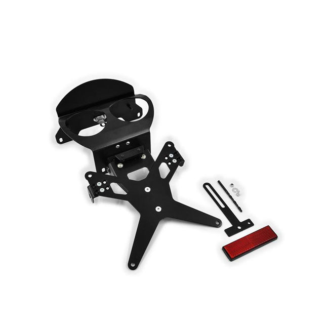 Zieger License plate bracket X-Line black LICENSE PLATE BRACKETS Zieger