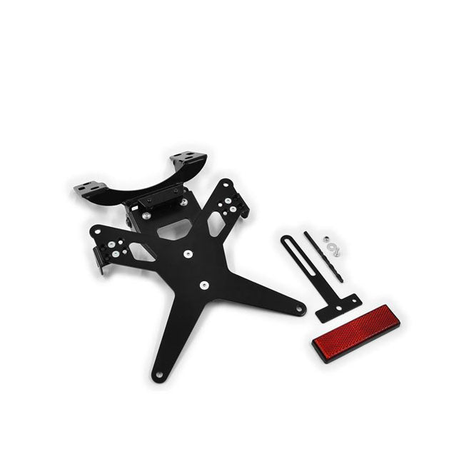 Zieger License plate bracket X-Line black LICENSE PLATE BRACKETS Zieger