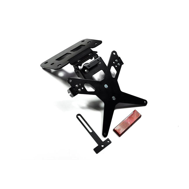 Zieger License plate bracket X-Line black LICENSE PLATE BRACKETS Zieger
