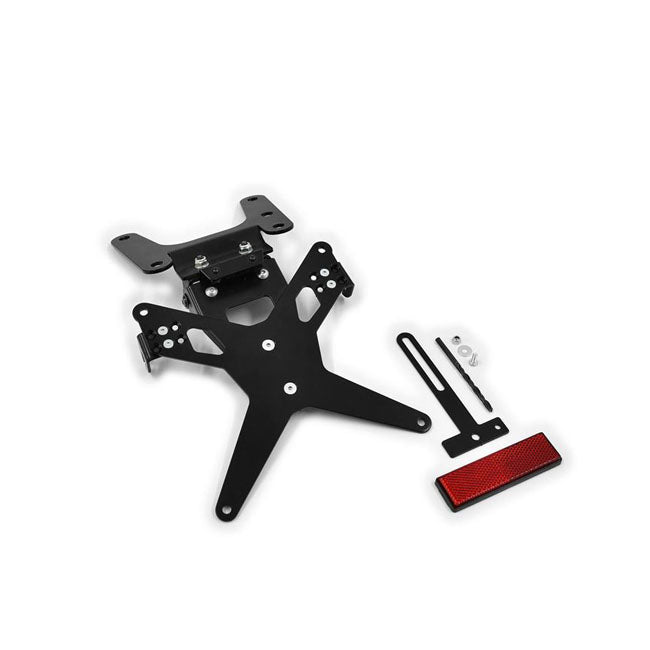 Zieger License plate bracket X-Line black LICENSE PLATE BRACKETS Zieger