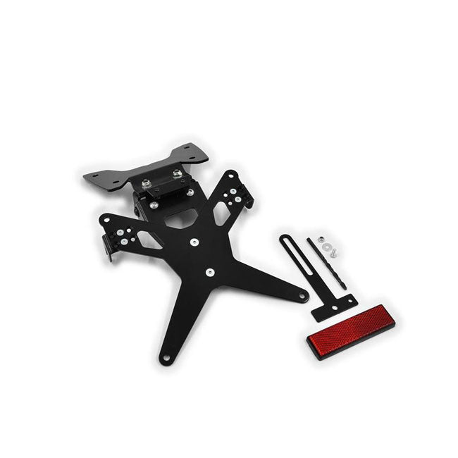Zieger License plate bracket X-Line black LICENSE PLATE BRACKETS Zieger