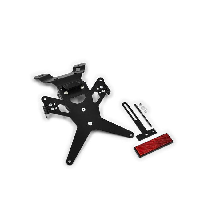 Zieger License plate bracket X-Line black LICENSE PLATE BRACKETS Zieger